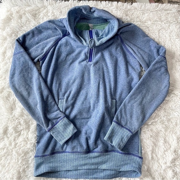 Ivivva Girls Lululemon Shiver Stopper Half Zip Pullover size 14 - Picture 2 of 8